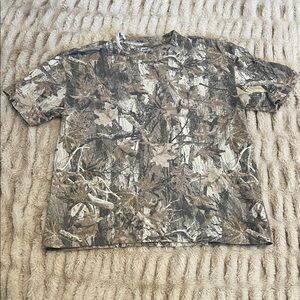 NWOT Men’s Hollister Camouflage Heavyweight Boxy Cotton T-Shirt Size Large